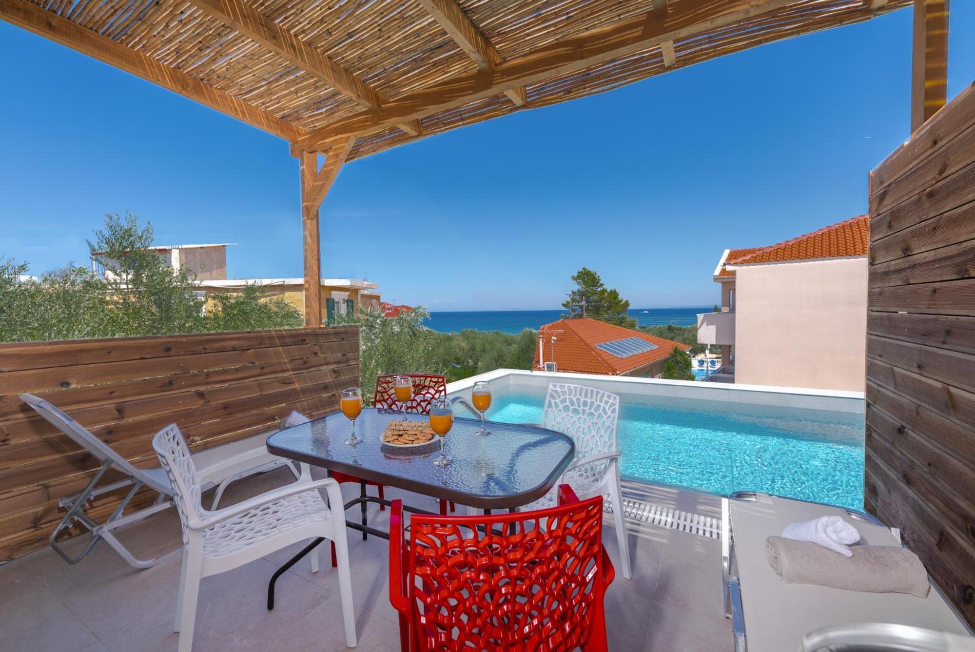 Kozanos Suites With Private Pool Amoudi Buitenkant foto